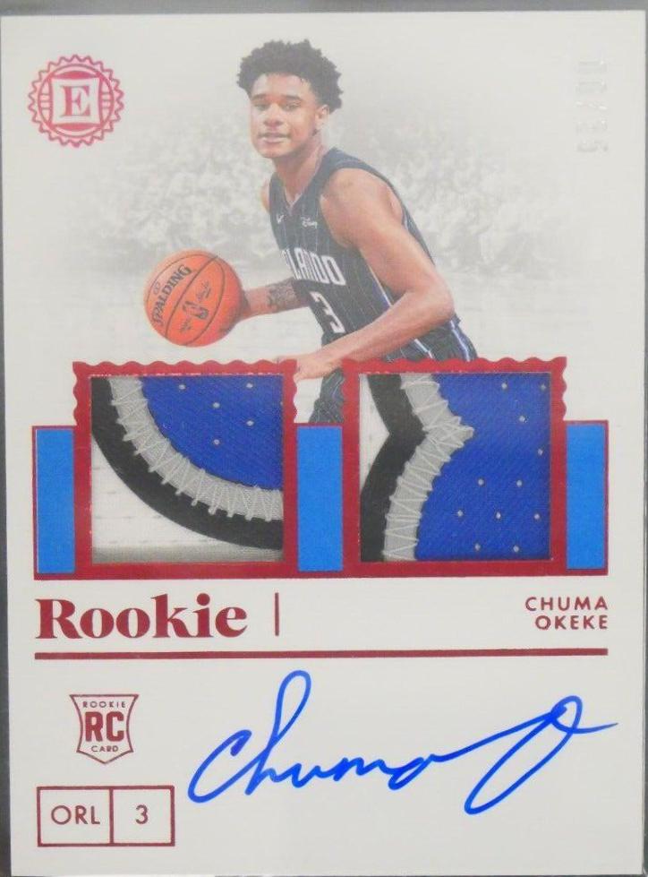 Chuma Okeke [Dual Jersey Autograph Red] #253