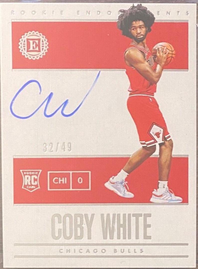 Coby White [Autograph] #124