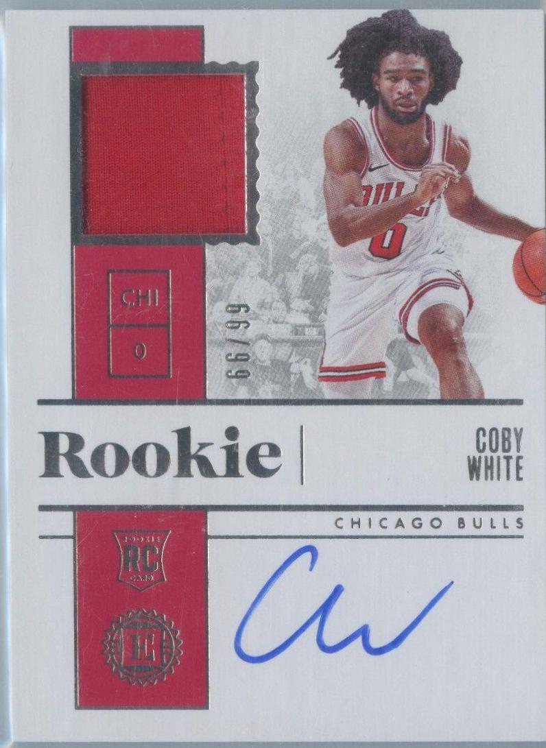 Coby White [Jersey Autograph] #203