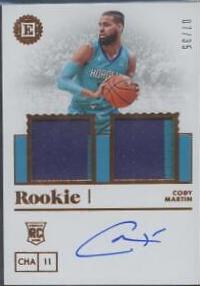 Cody Martin [Dual Jersey Autograph Bronze] #246