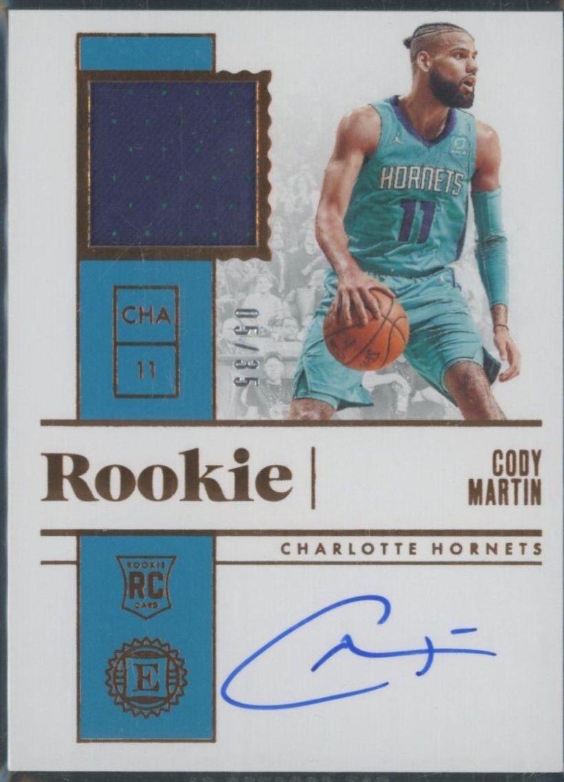 Cody Martin [Jersey Autograph Gold] #224
