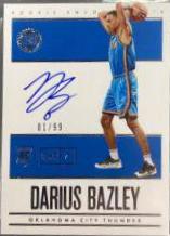 Darius Bazley [Autograph] #123