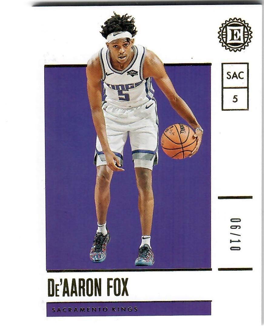 De'Aaron Fox [Gold] #42