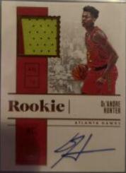 De'Andre Hunter [Jersey Autograph Bronze] #221