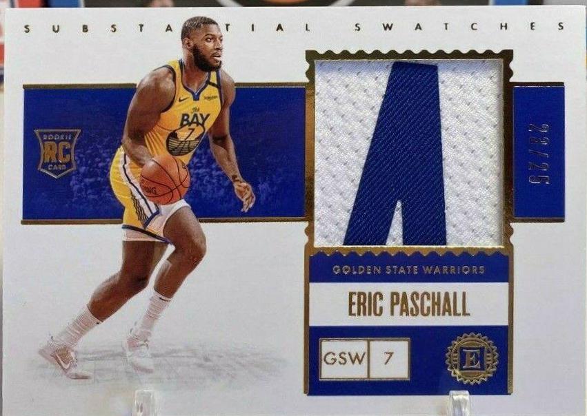 Eric Paschall [Jersey Autograph Gold] #196
