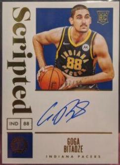 Goga Bitadze [Autograph Gold] #143