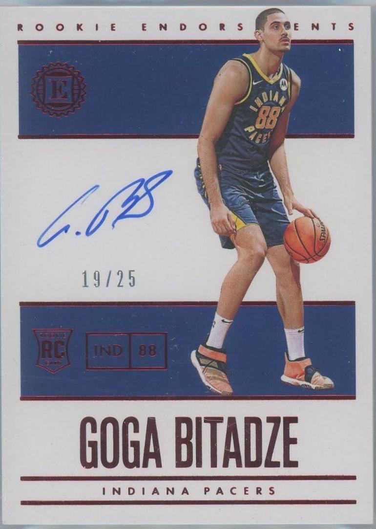 Goga Bitadze [Autograph Red] #101