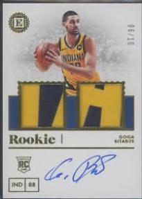 Goga Bitadze [Dual Jersey Autograph Gold] #234