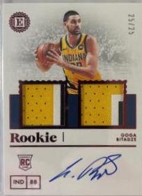 Goga Bitadze [Dual Jersey Autograph Red] #234