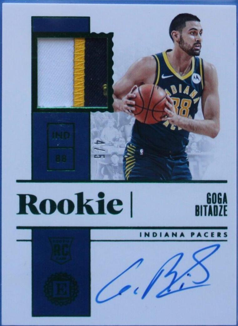 Goga Bitadze [Jersey Autograph Green] #199