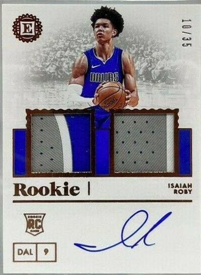 Isaiah Roby [Dual Jersey Autograph Bronze] #264