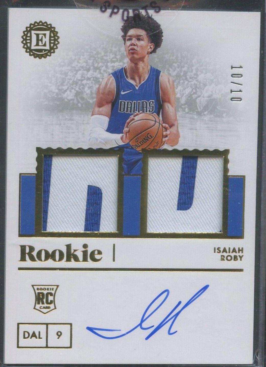 Isaiah Roby [Dual Jersey Autograph Gold] #264