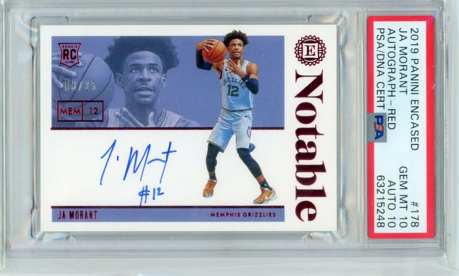 Ja Morant [Autograph Red] #178