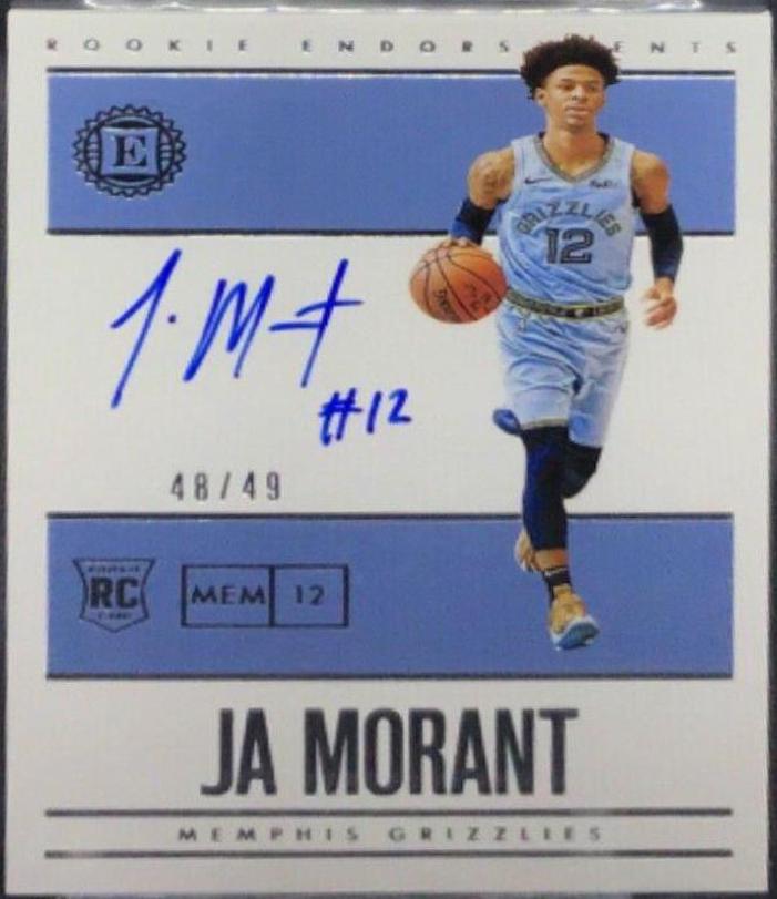 Ja Morant [Autograph] #122