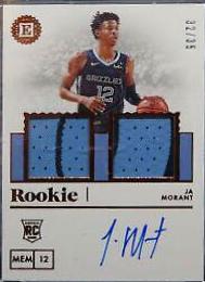 Ja Morant [Dual Jersey Autograph Bronze] #256