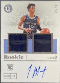 Ja Morant [Dual Jersey Autograph] #256