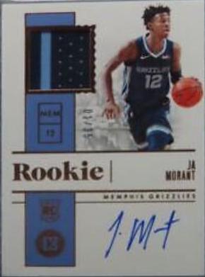 Ja Morant [Jersey Autograph Bronze] #201