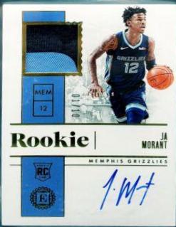 Ja Morant [Jersey Autograph Gold] #201
