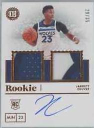Jarrett Culver [Dual Jersey Autograph Bronze] #252