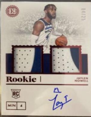 Jaylen Nowell [Dual Jersey Autograph Red] #242