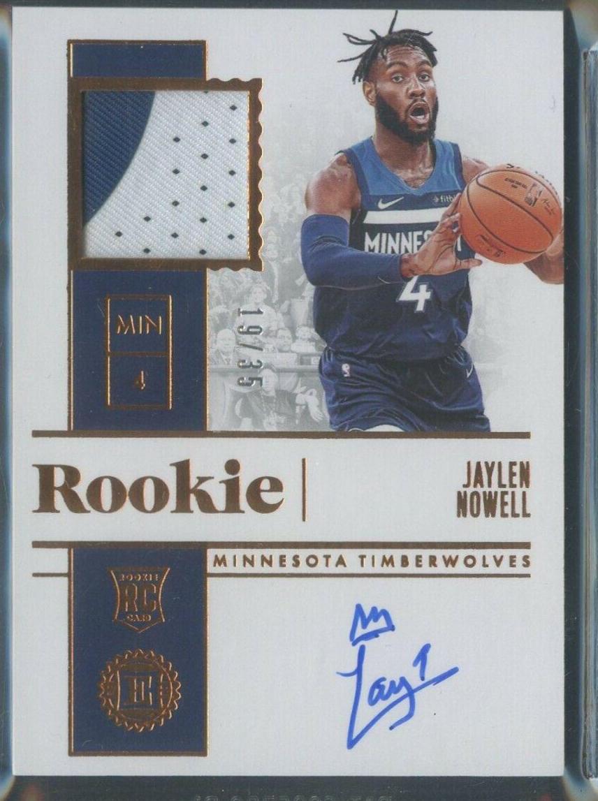 Jaylen Nowell [Jersey Autograph Bronze] #216