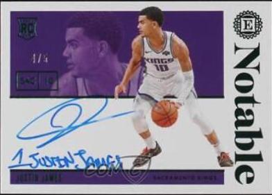 Justin James [Autograph Green] #169