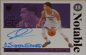 Justin James [Autograph Red] #169