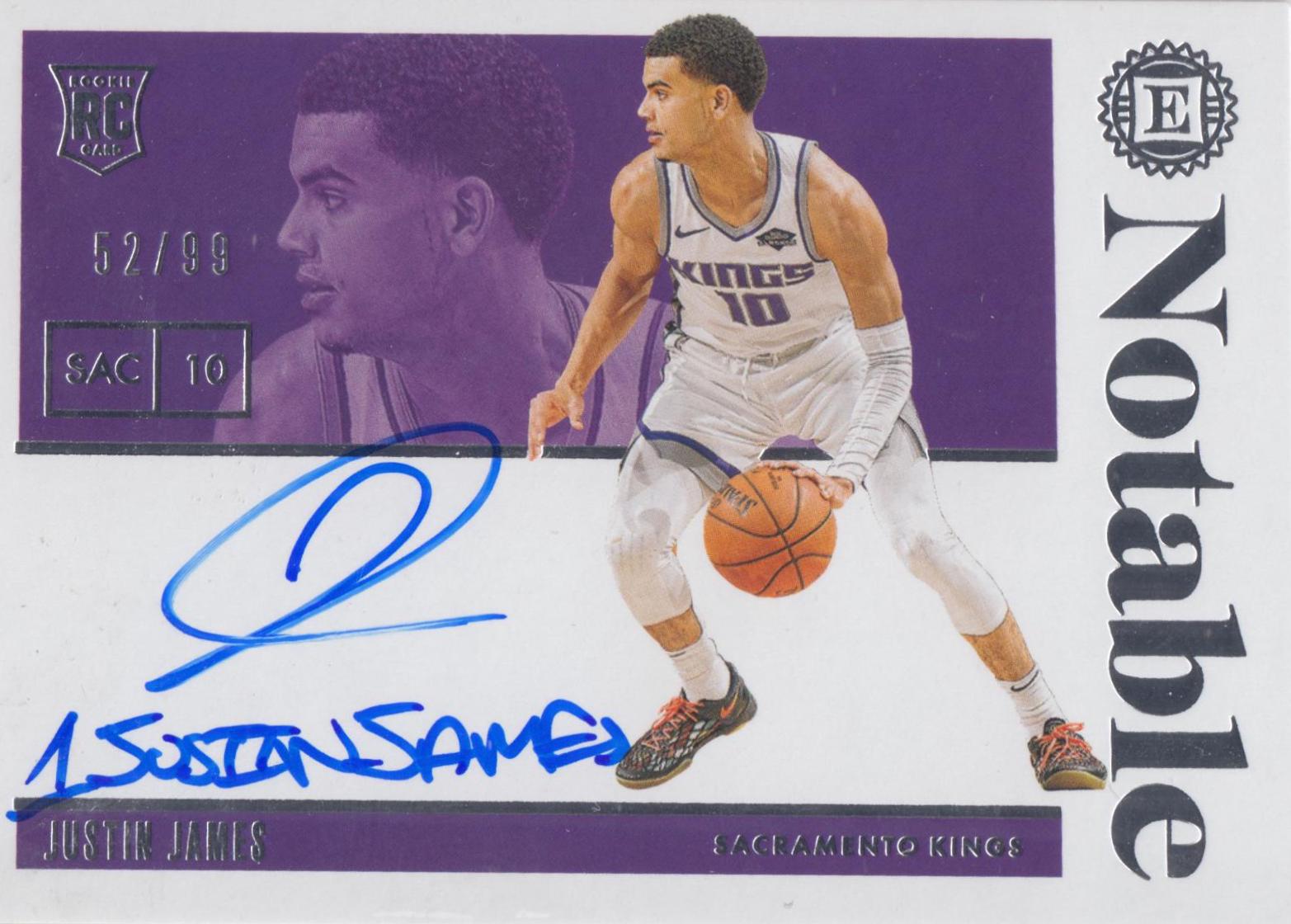 Justin James [Autograph] #169