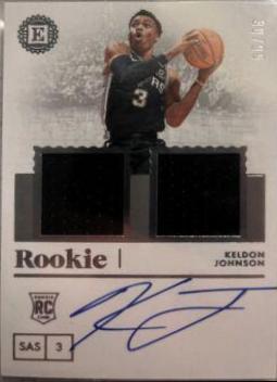 Keldon Johnson [Dual Jersey Autograph] #265