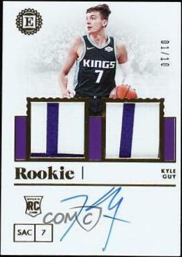 Kyle Guy [Dual Jersey Autograph Gold] #250