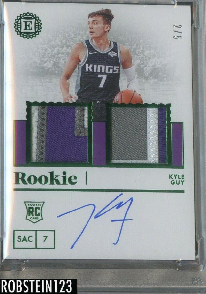Kyle Guy [Dual Jersey Autograph Green] #250