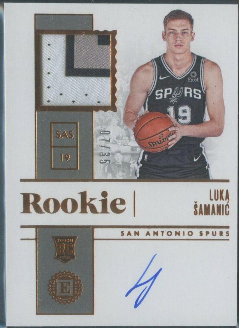 Luka Samanic [Jersey Autograph Bronze] #209