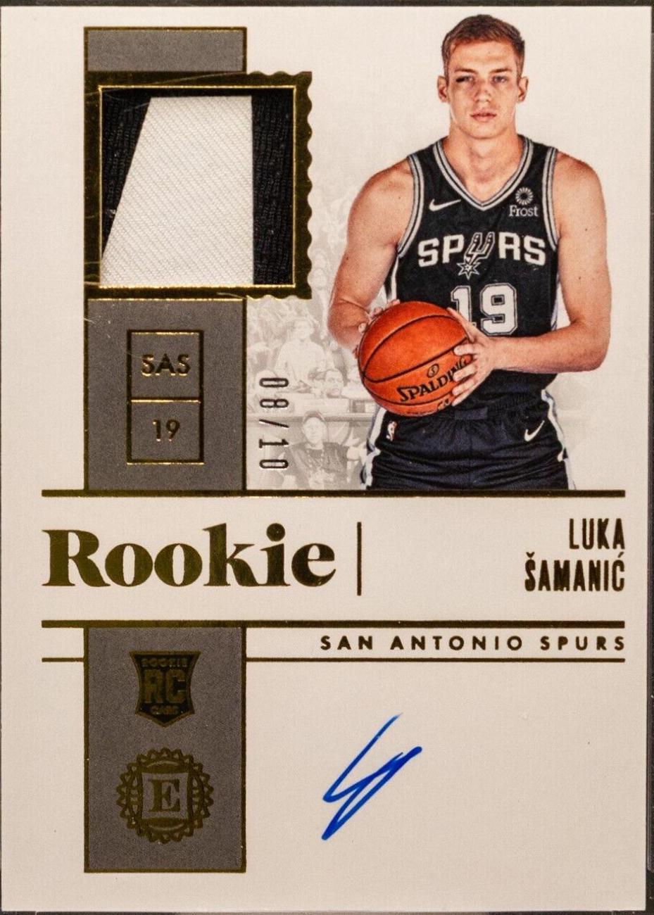 Luka Samanic [Jersey Autograph Gold] #209