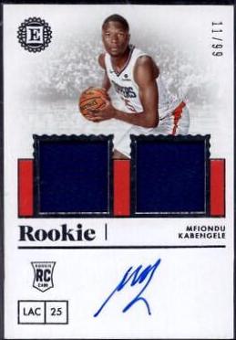 Mfiondu Kabengele [Dual Jersey Autograph] #266