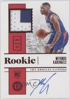Mfiondu Kabengele [Jersey Autograph Red] #202