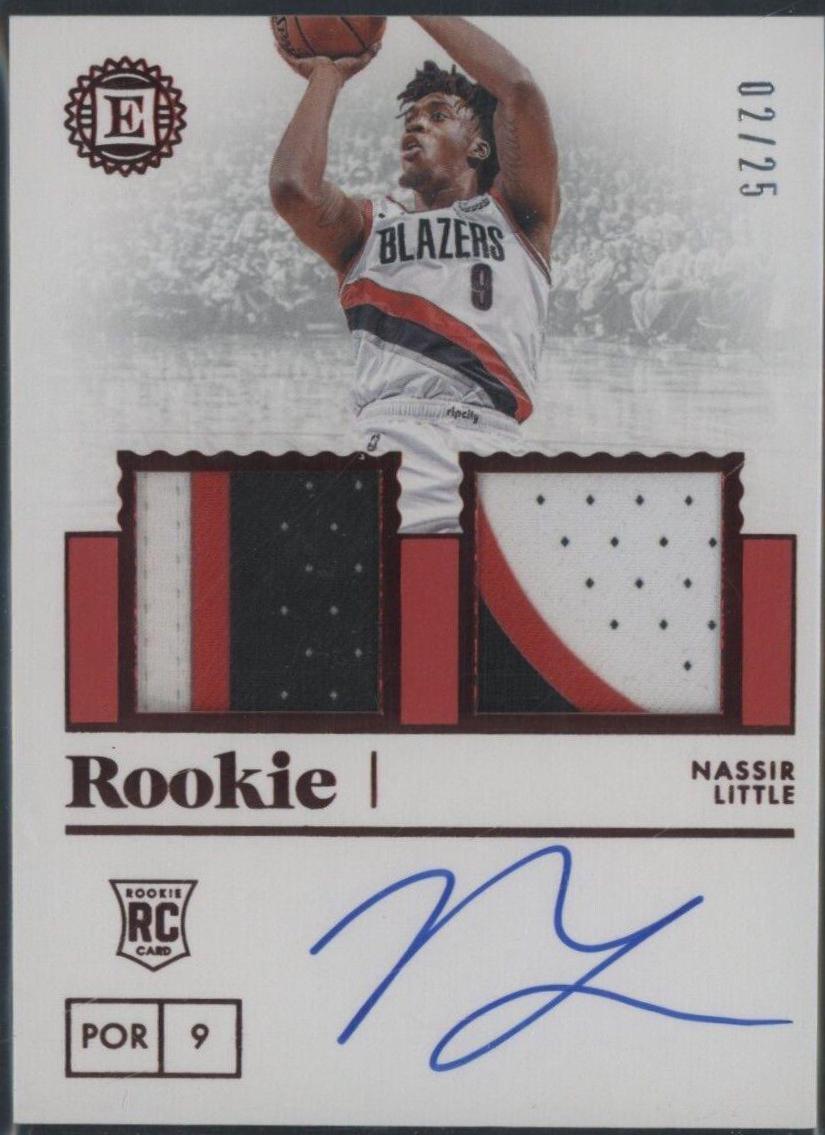 Nassir Little [Dual Jersey Autograph Red] #269