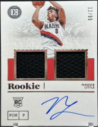 Nassir Little [Dual Jersey Autograph] #269