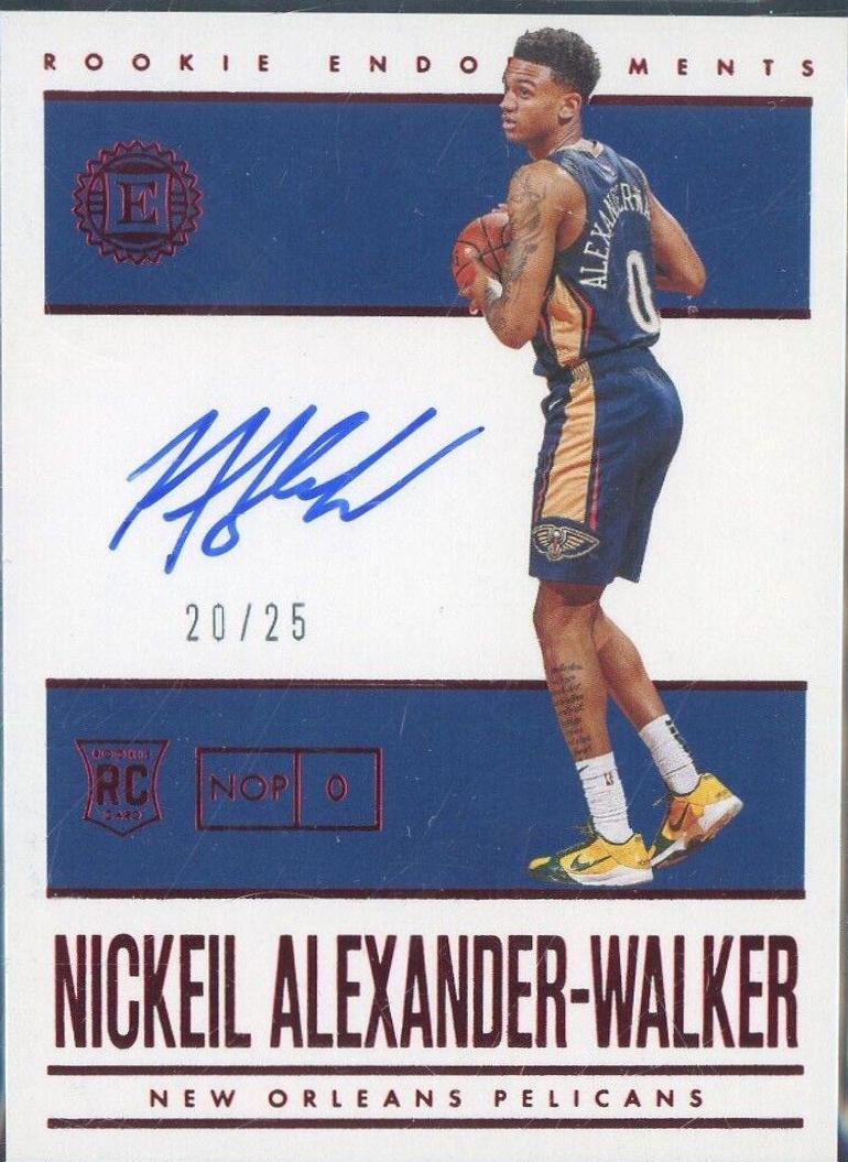 Nickeil Alexander Walker [Autograph Red] #130