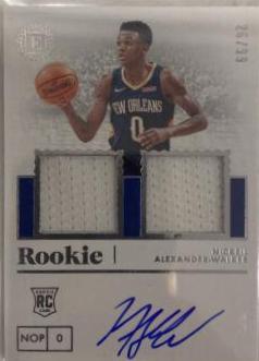 Nickeil Alexander Walker [Dual Jersey Autograph] #237