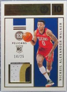 Nickeil Alexander Walker [Jersey Autograph Gold] #227