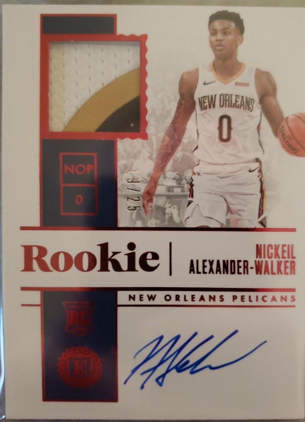 Nickeil Alexander Walker [Jersey Autograph Red] #227