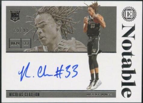 Nicolas Claxton [Autograph] #166