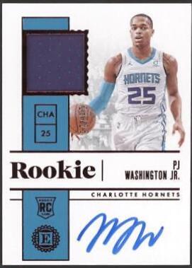 PJ Washington Jr. [Jersey Autograph Red] #215