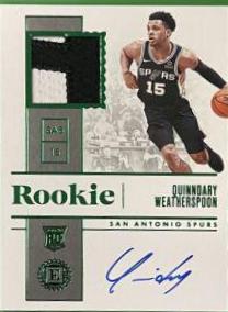 Quinndary Weatherspoon [Autograph Green] #134