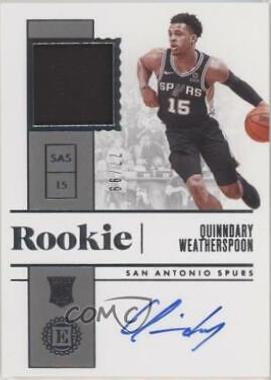 Quinndary Weatherspoon [Jersey Autograph] #218