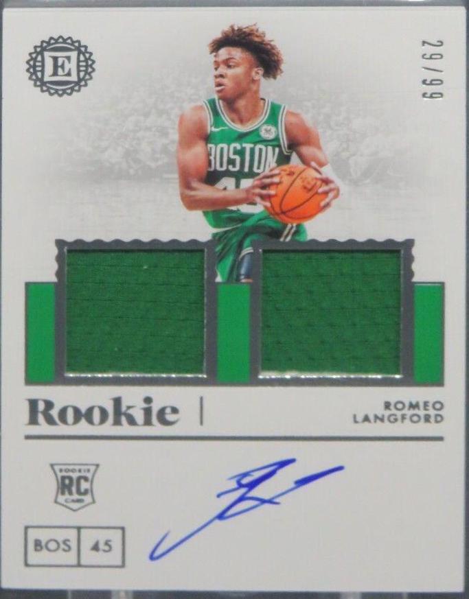Romeo Langford [Jersey Autograph] #197