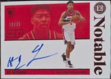 Rui Hachimura [Autograph Red] #190