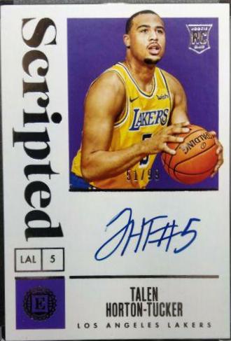 Talen Horton Tucker [Autograph] #142