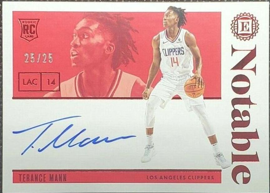 Terance Mann [Autograph Red] #181