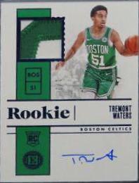 Tremont Waters [Jersey Autograph Blue] #228